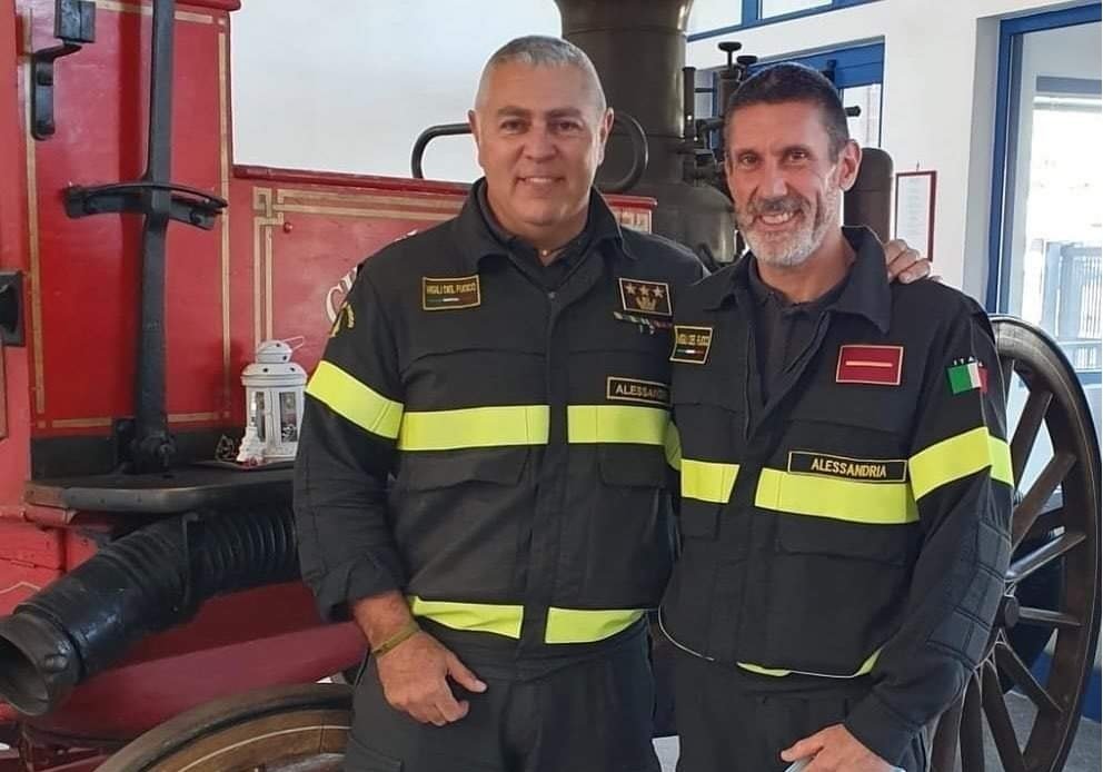Giuliano Dodero, Vigile del Fuoco ferito a Quargnento, è tornato in servizio