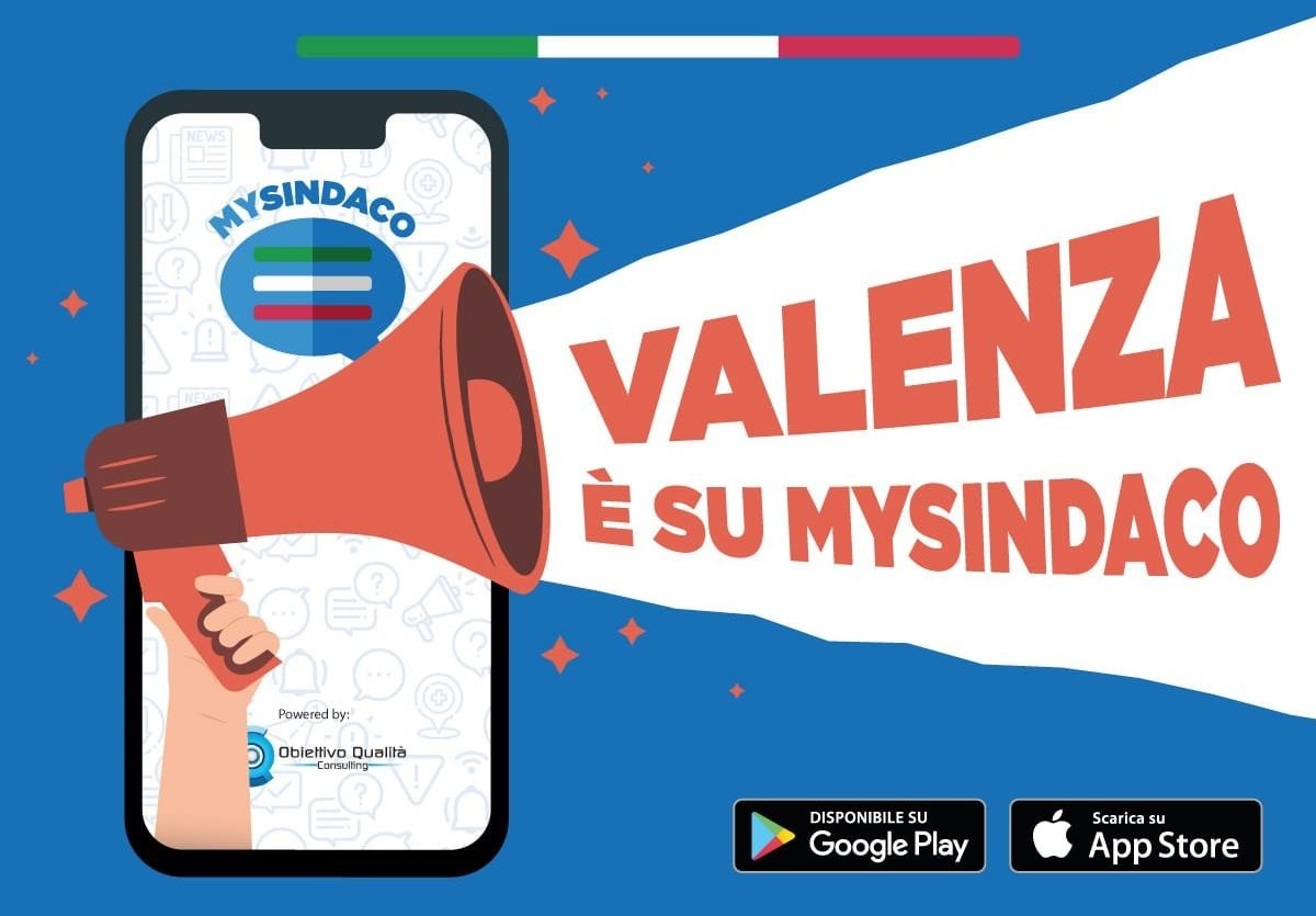 Valenza è su MySindaco: la app che permette di restare in contatto con il Comune