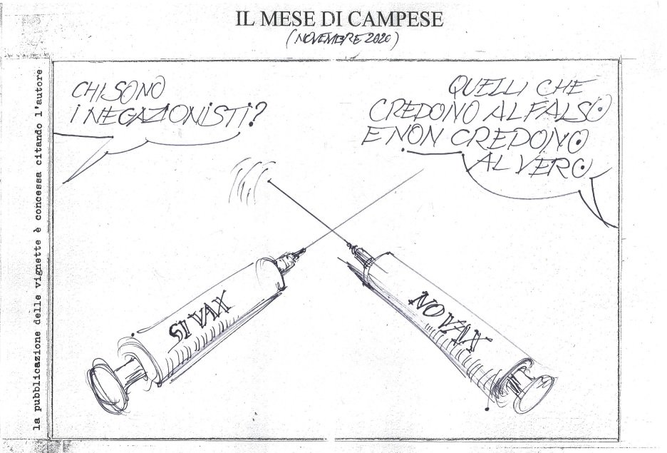 Le vignette di novembre firmate Ezio Campese
