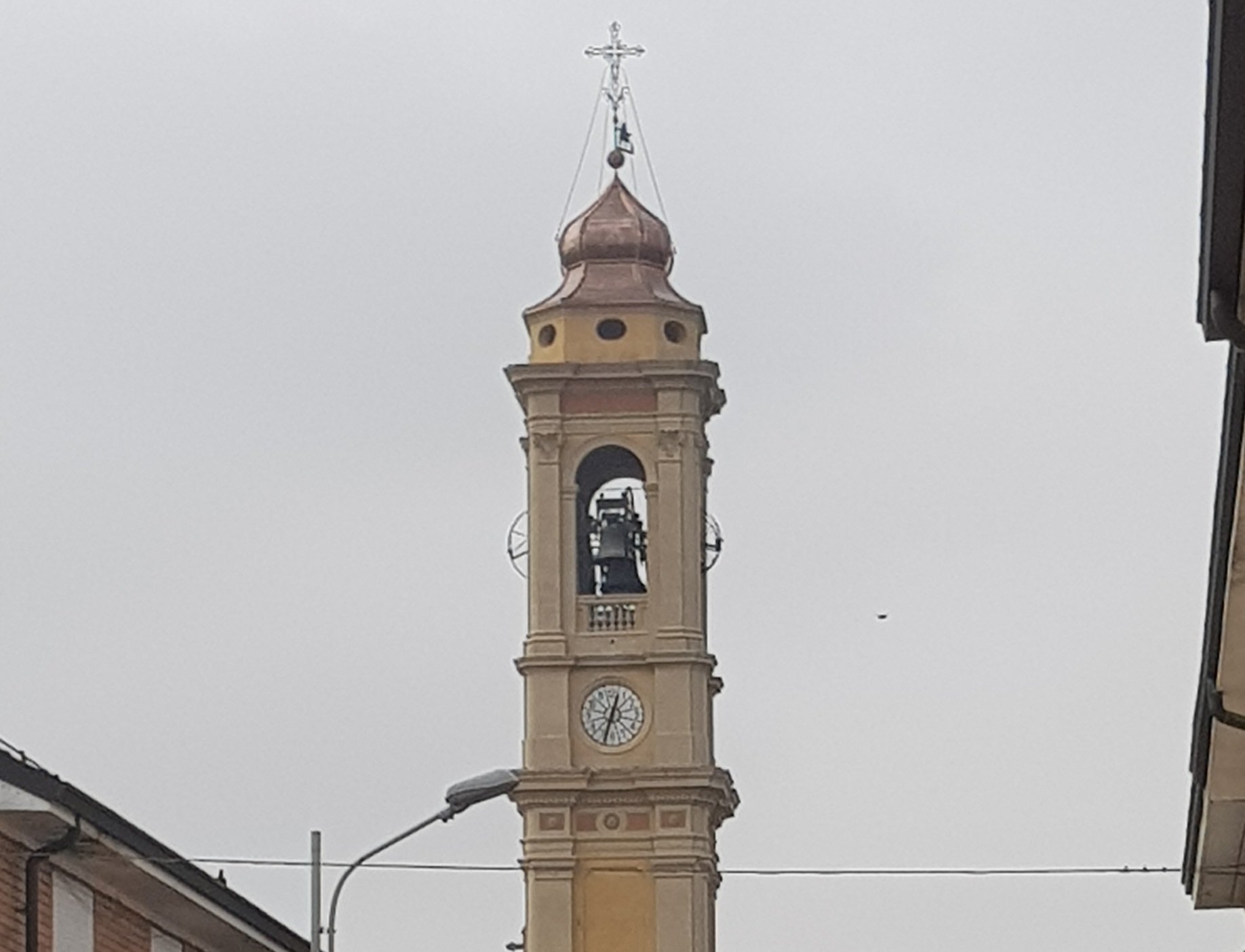 Terminati i lavori di restauro del campanile di Cascinagrossa