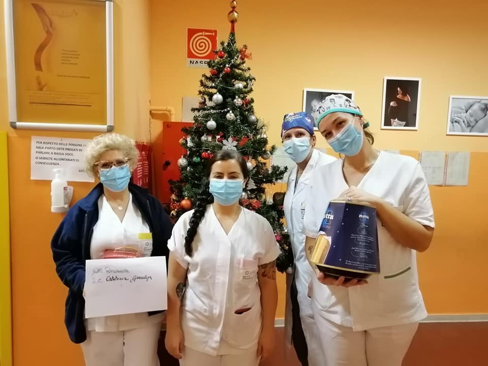 Ospedale Alessandria: dolci regali di Natale ai bambini ricoverati e ai reparti covid