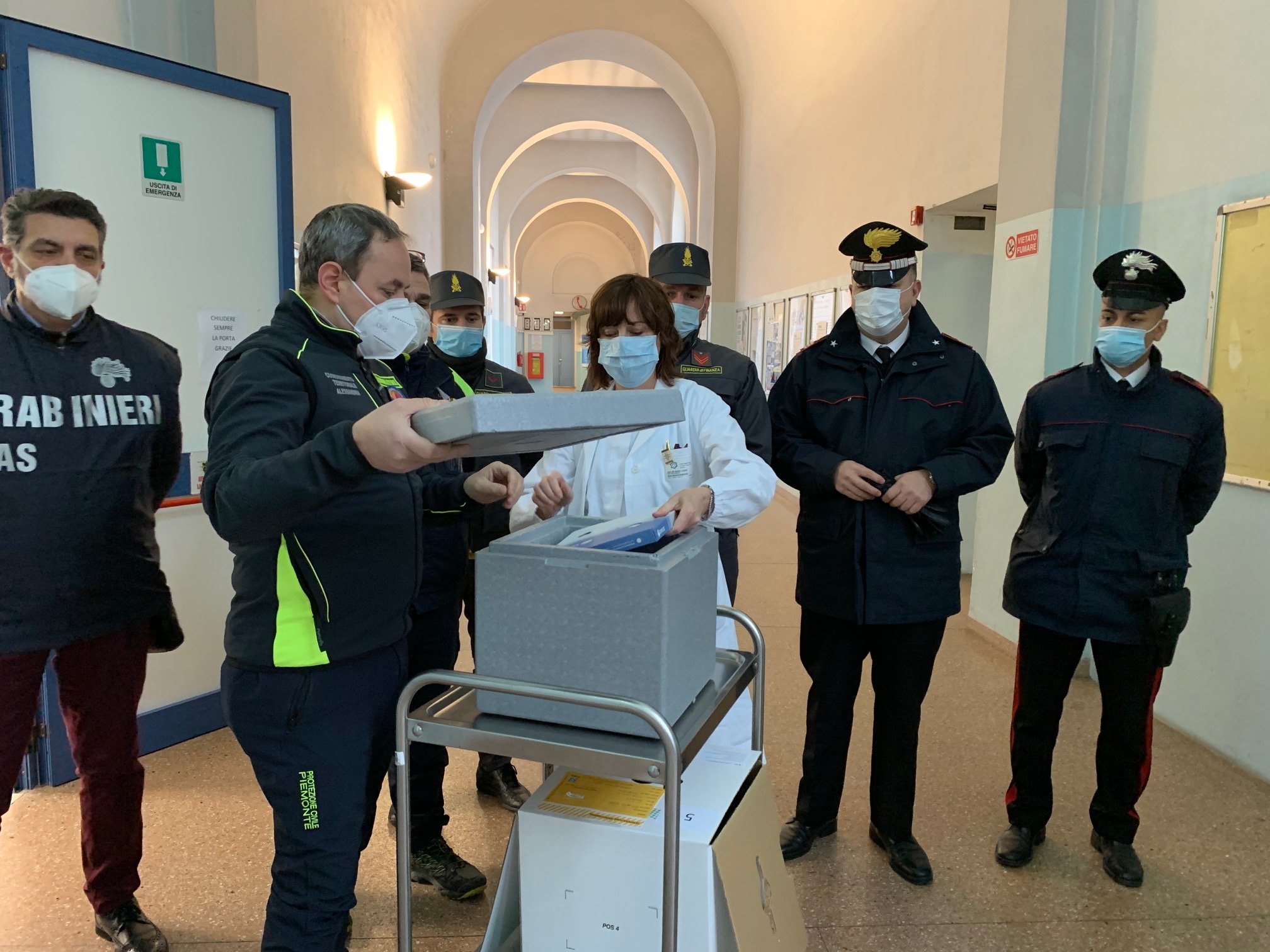 Piemonte terza regione per numero di vaccinati in Italia
