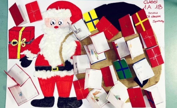 Quando Babbo Natale risponde alle letterine: il progetto di 14 classi di Spinetta