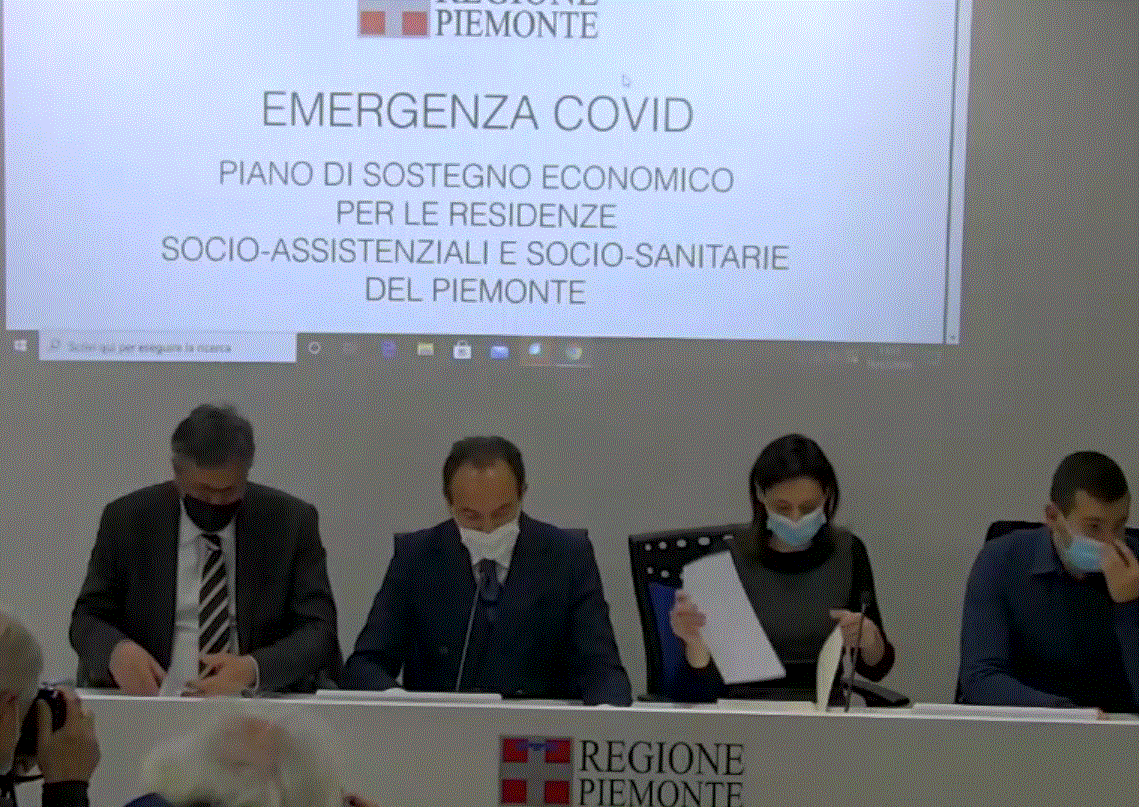 Emergenza Covid: la Regione Piemonte stanzia 41 milioni di euro per le Rsa