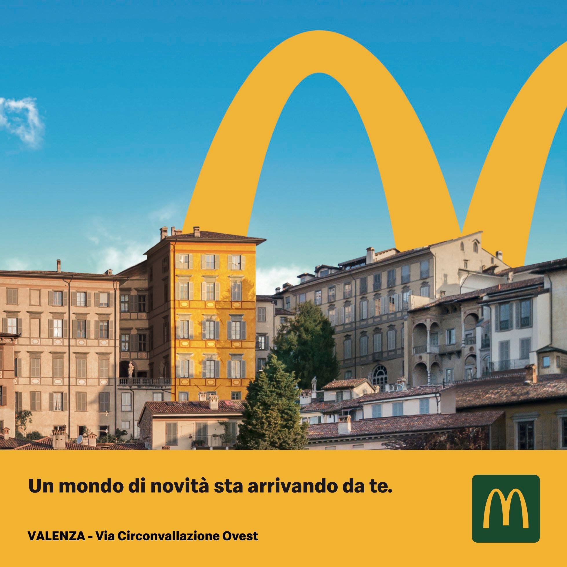 McDonald’s apre anche a Valenza: darà lavoro a 46 persone