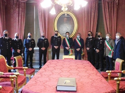 A Casale una cerimonia per salutare la promozione di sei Carabinieri