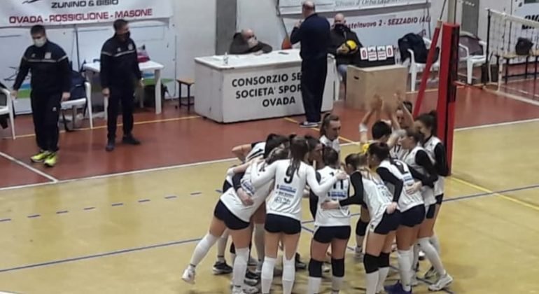 Seconda sconfitta in campionato per l’Alessandria Volley: contro Ovada finisce 3-1