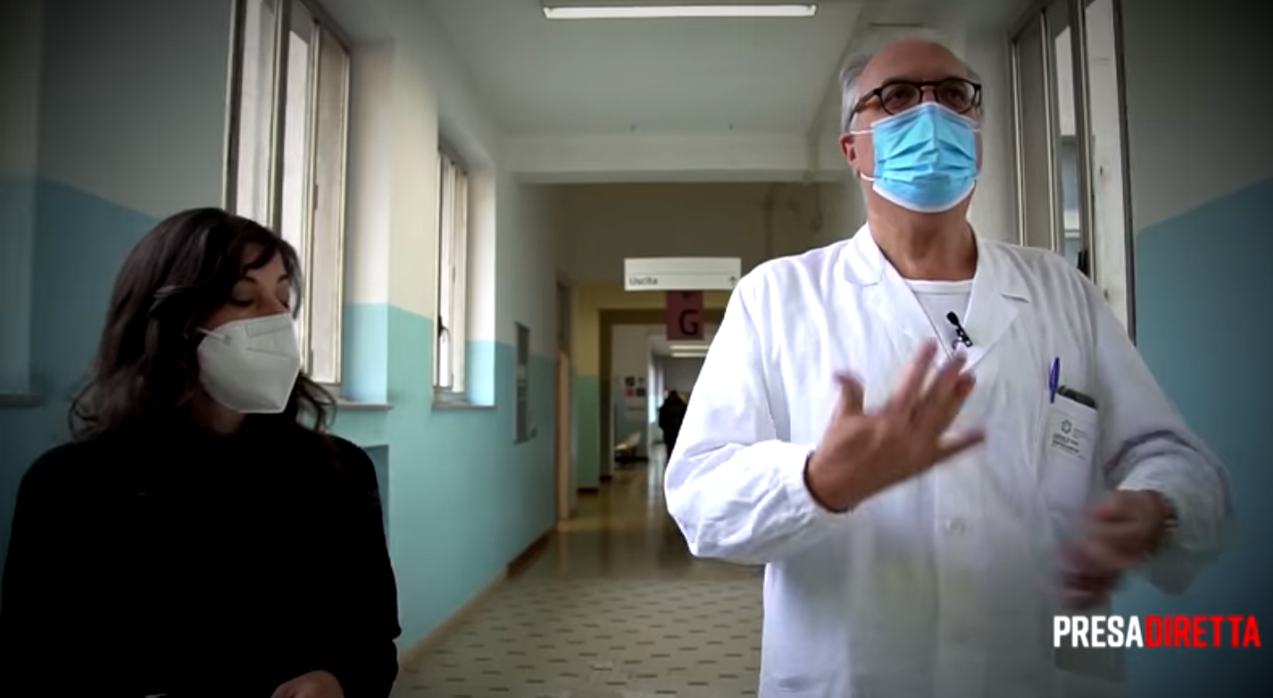 L’ospedale di Alessandria e l’emergenza covid: il dottor Chichino stasera a Presa Diretta