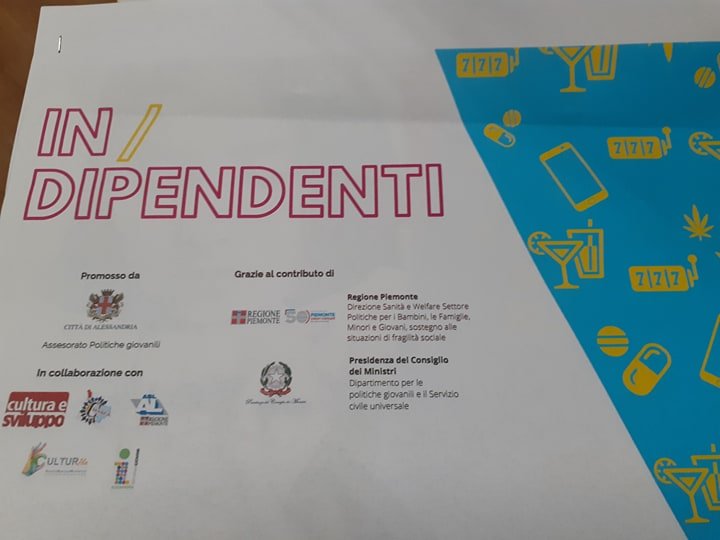 In/Dipendenti: il nuovo progetto di politiche giovanili del Comune di Alessandria