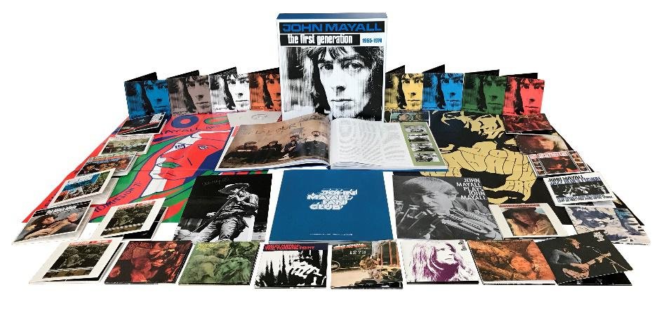 Esce un box di 35 cd di John Mayall: The First Generation 1965 – 1974
