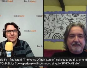 Protagonista di The Voice of Italy Senior, Roberto Tomasi su Radio Gold Tv