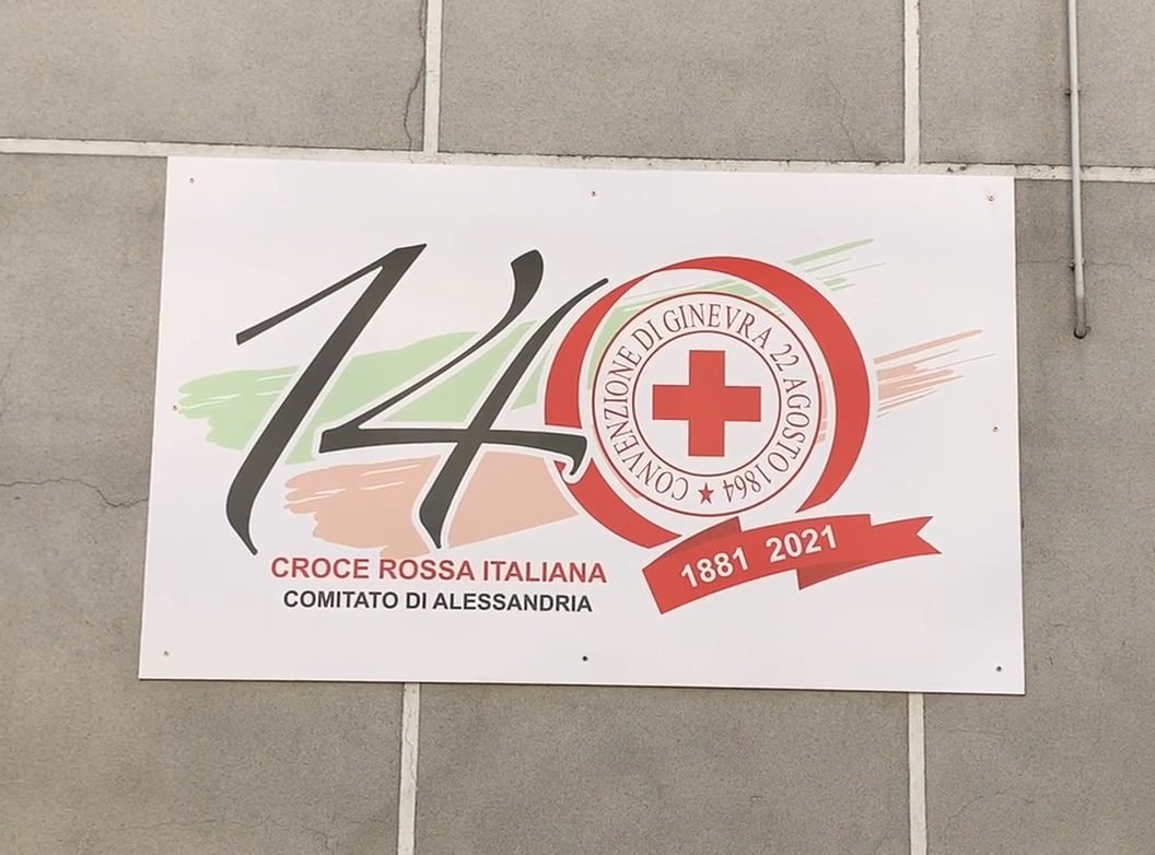 La Croce Rossa di Alessandria celebra i 140 anni con 2 laboratori mobili per vaccini anti covid