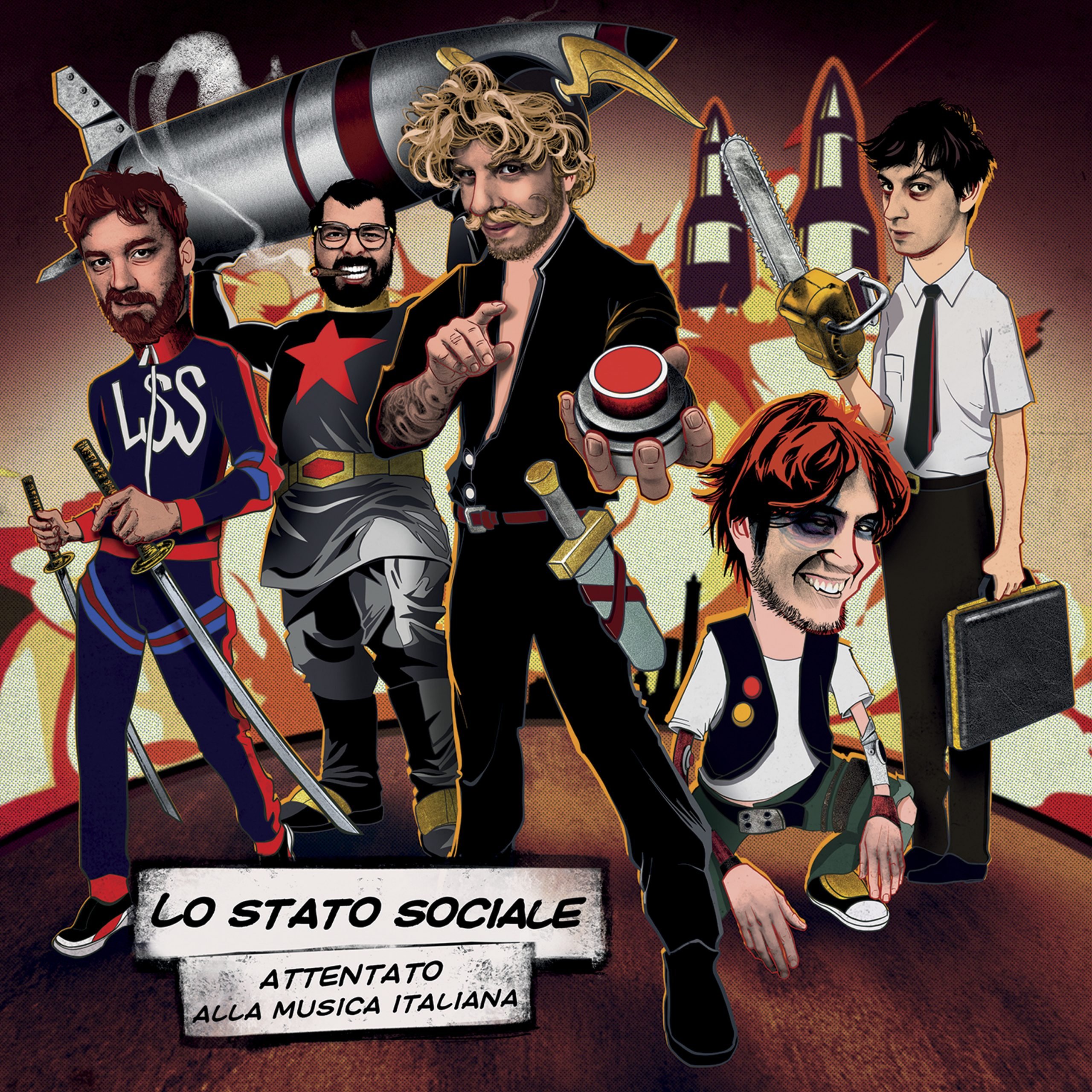 “Attentato alla Musica Italiana”: il nuovo disco de Lo Stato Sociale