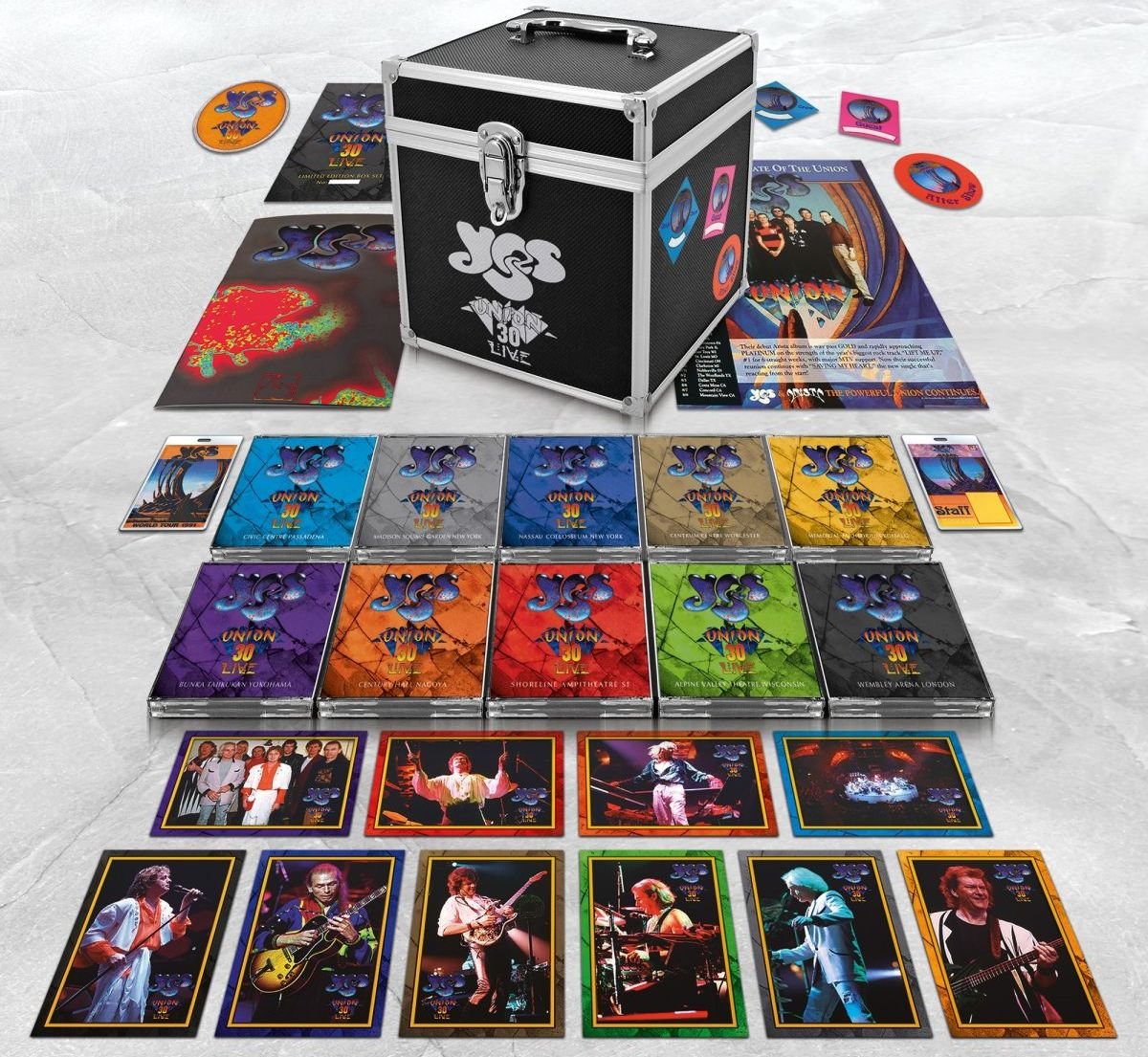 Gli Yes celebrano con un box da 30 cd il 30° anniversario dell’Union Tour