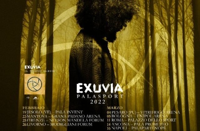 Da febbraio 2022 Caparezza torna live nei Palasport con Exuvia Tour⁣