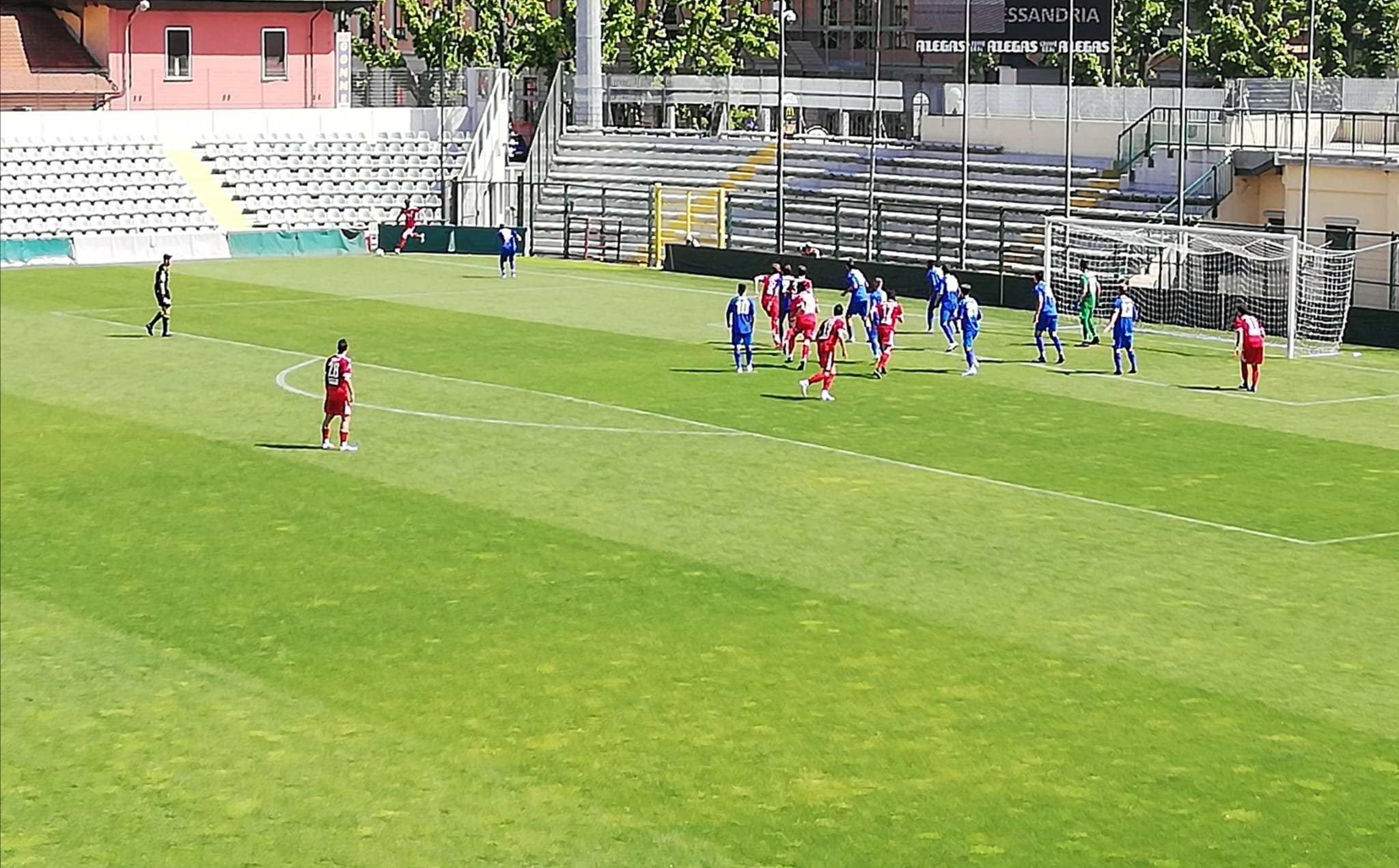Alessandria: tris alla Folgore Caratese nell’amichevole in attesa dei play-off