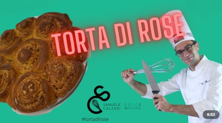 La ricetta dello chef Samuele Calzari per preparare la Torta di Rose
