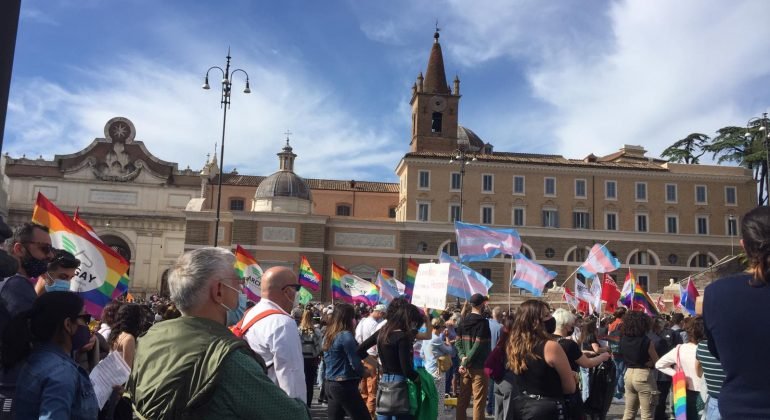 Un’alessandrina alla manifestazione a sostegno del Ddl Zan a Roma: il reportage