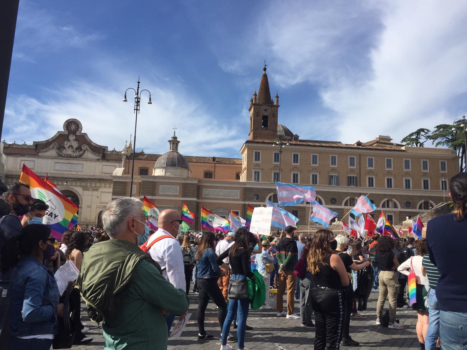Un’alessandrina alla manifestazione a sostegno del Ddl Zan a Roma: il reportage
