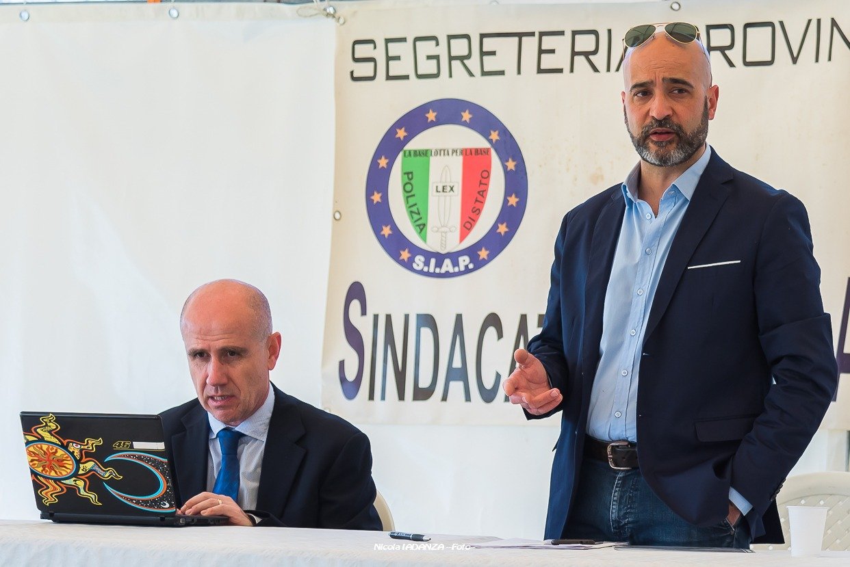 Maurizio Arca confermato segretario del sindacato di Polizia Siap
