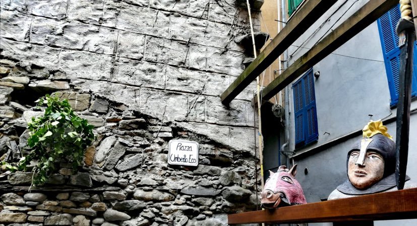 A Badalucco una piazza intitolata a Umberto Eco