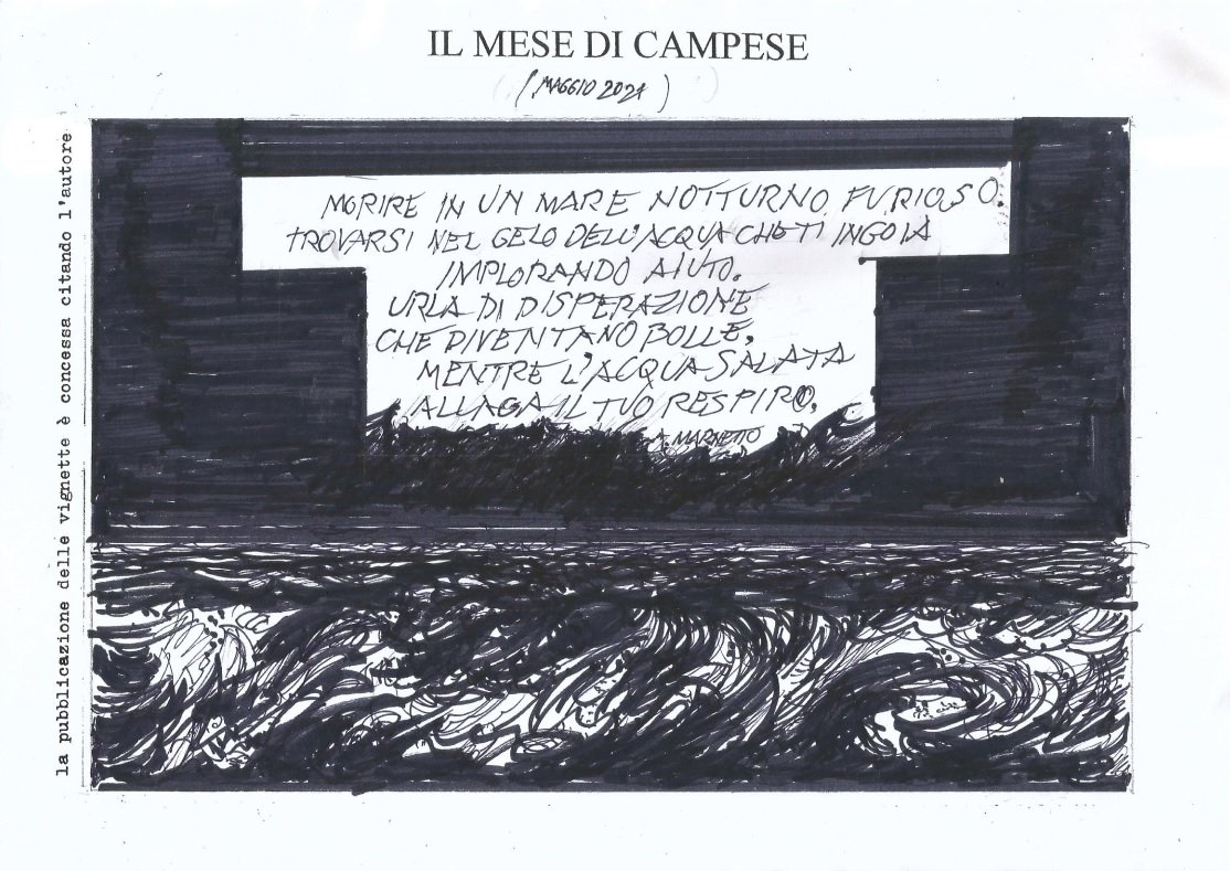 Le vignette di maggio firmate dall’artista Ezio Campese