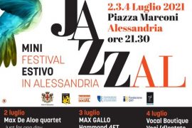 Dal 2 luglio torna la rassegna JazzAl in Piazza Marconi ad Alessandria