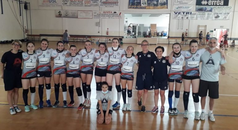 Vittoria per l’Under 13 dell’Alessandria Volley che accede alla finale scudetto territoriale
