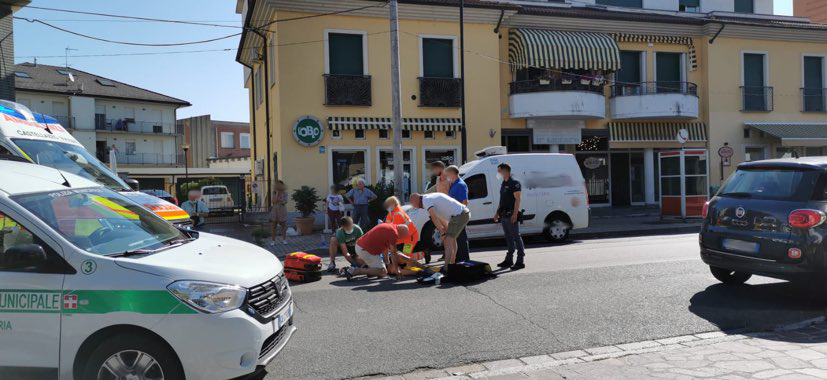Incidente a Spinetta Marengo: coinvolto un ciclista
