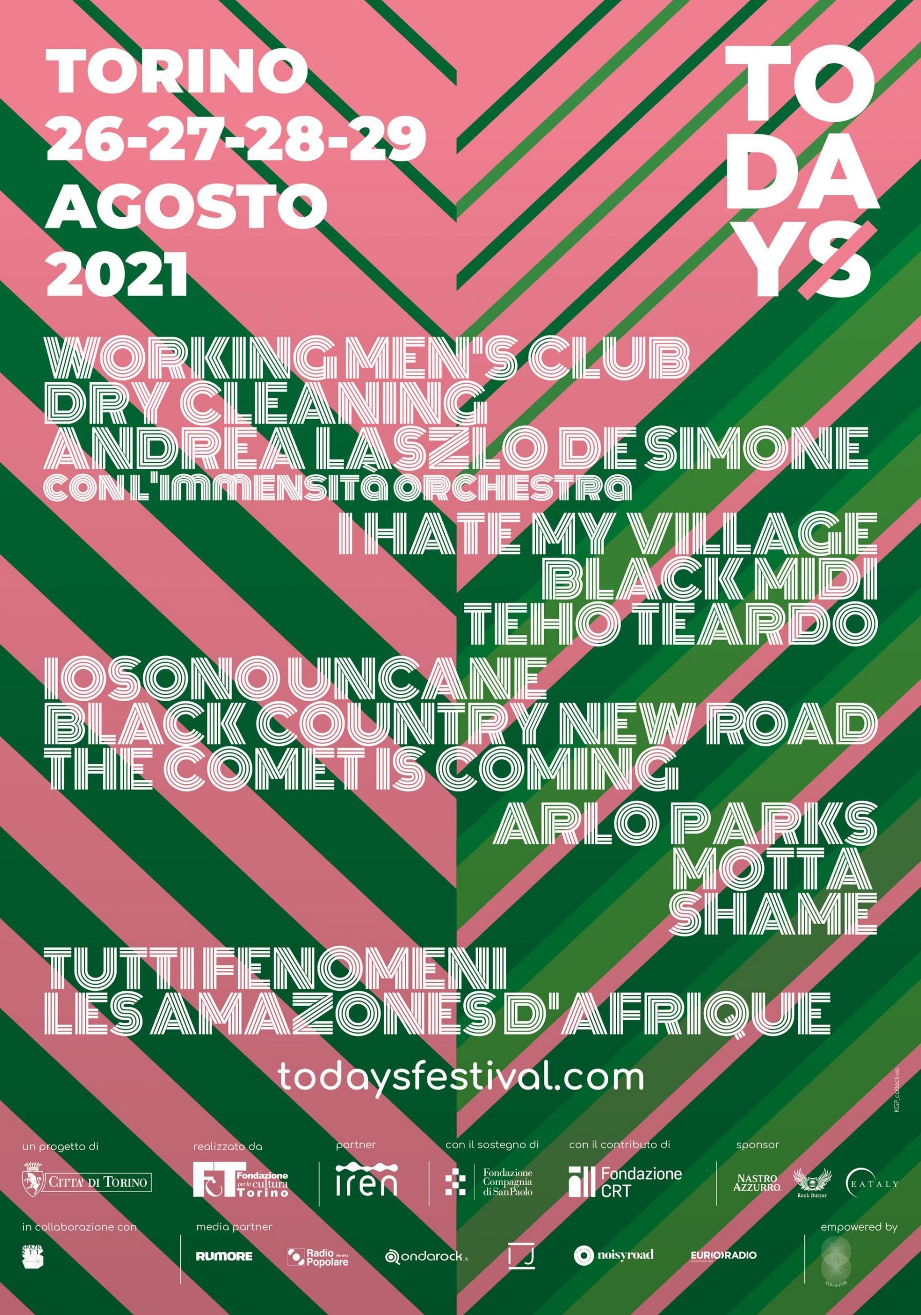 A Torino torna il TOdays Festival dal 26 al 29 agosto