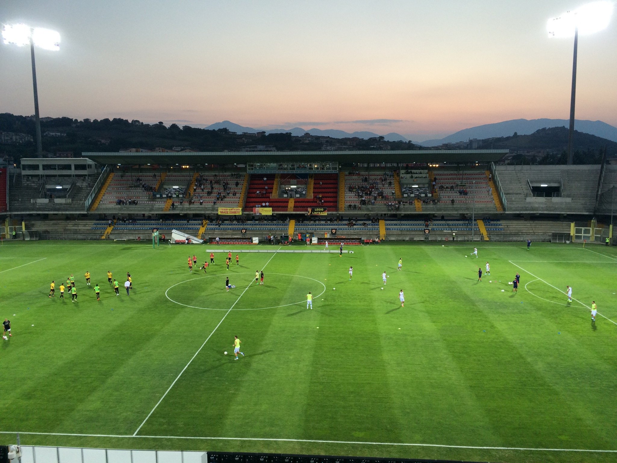 L’Amministrazione comunale di Alessandria allo stadio di Benevento: “Importante supportare i grigi”