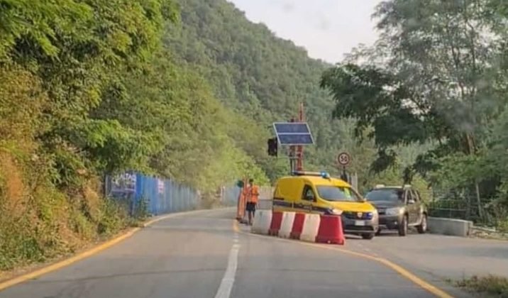 Riaperta la strada del Turchino a Gnocchetto di Ovada: lunedì era stata chiusa per il maltempo