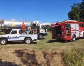 Incendi di sterpaglie a Castelletto d’Orba e Sezzadio: Vigili del Fuoco e Protezione Civile al lavoro
