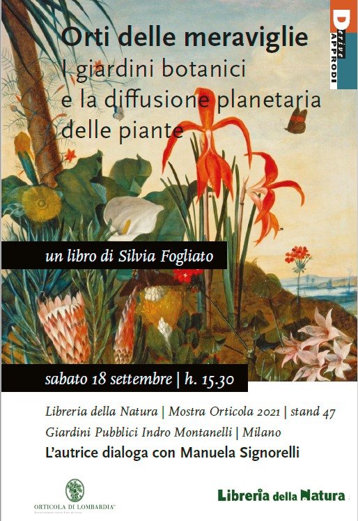 Presentazione del libro “Orti delle meraviglie” al giardino botanico di Borghetto