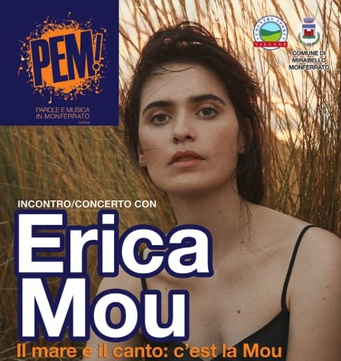 Il 9 settembre PeM porta a Mirabello Monferrato Erica Mou