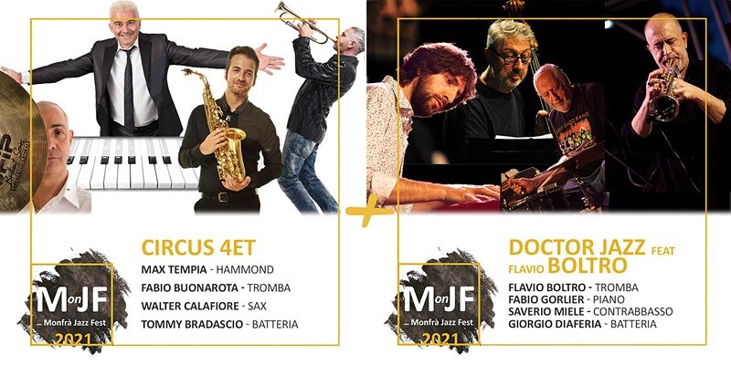 Domenica 12 al Monfra Jazz Fest Flavio Boltro, Doctor Jazz e Circus Quartet