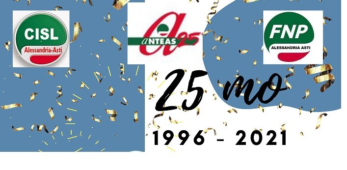 Venerdì 1°ottobre Anteas festeggia 25 anni