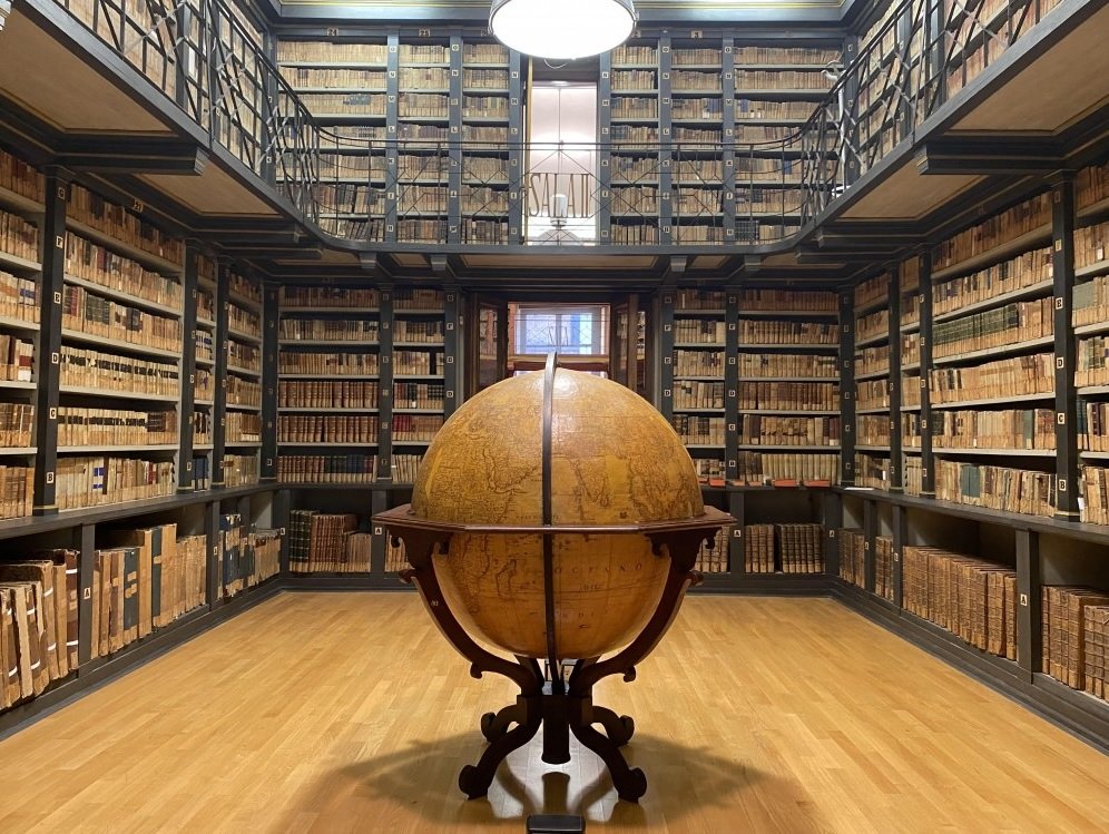 Alla Biblioteca di Alessandria restaurato il Globo di Padre Pietro Maria da Vinchio