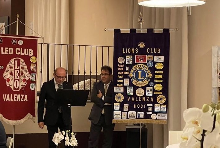 Lions Club Valenza Host inaugura nuovo anno sociale. Entra in carica il Presidente Bozzolan