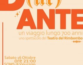 Il 16 ottobre lo spettacolo D(ur)ANTE alla Soms di Viguzzolo per le Giornate Fai di Autunno