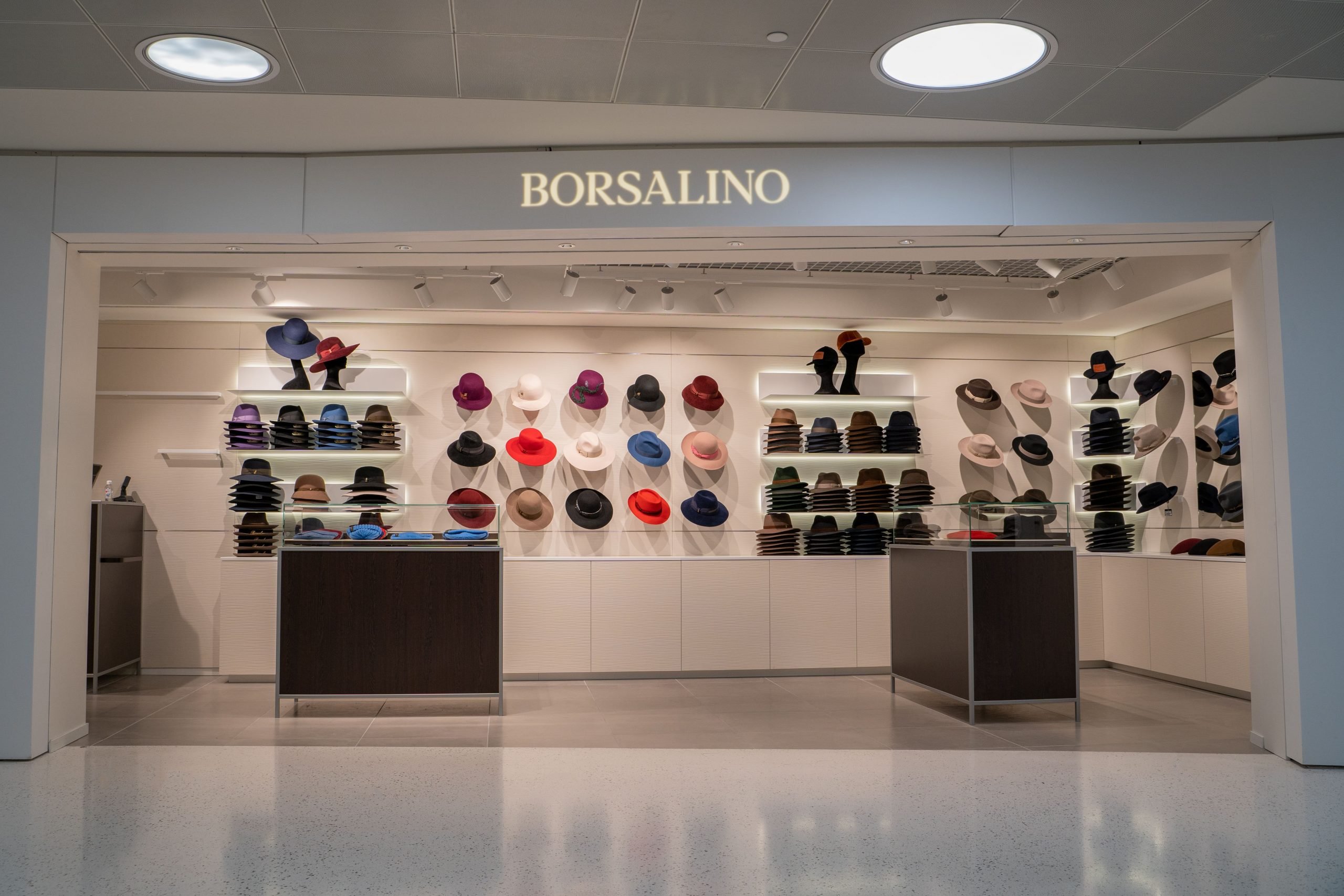 Borsalino apre uno store all’aeroporto di Milano-Linate