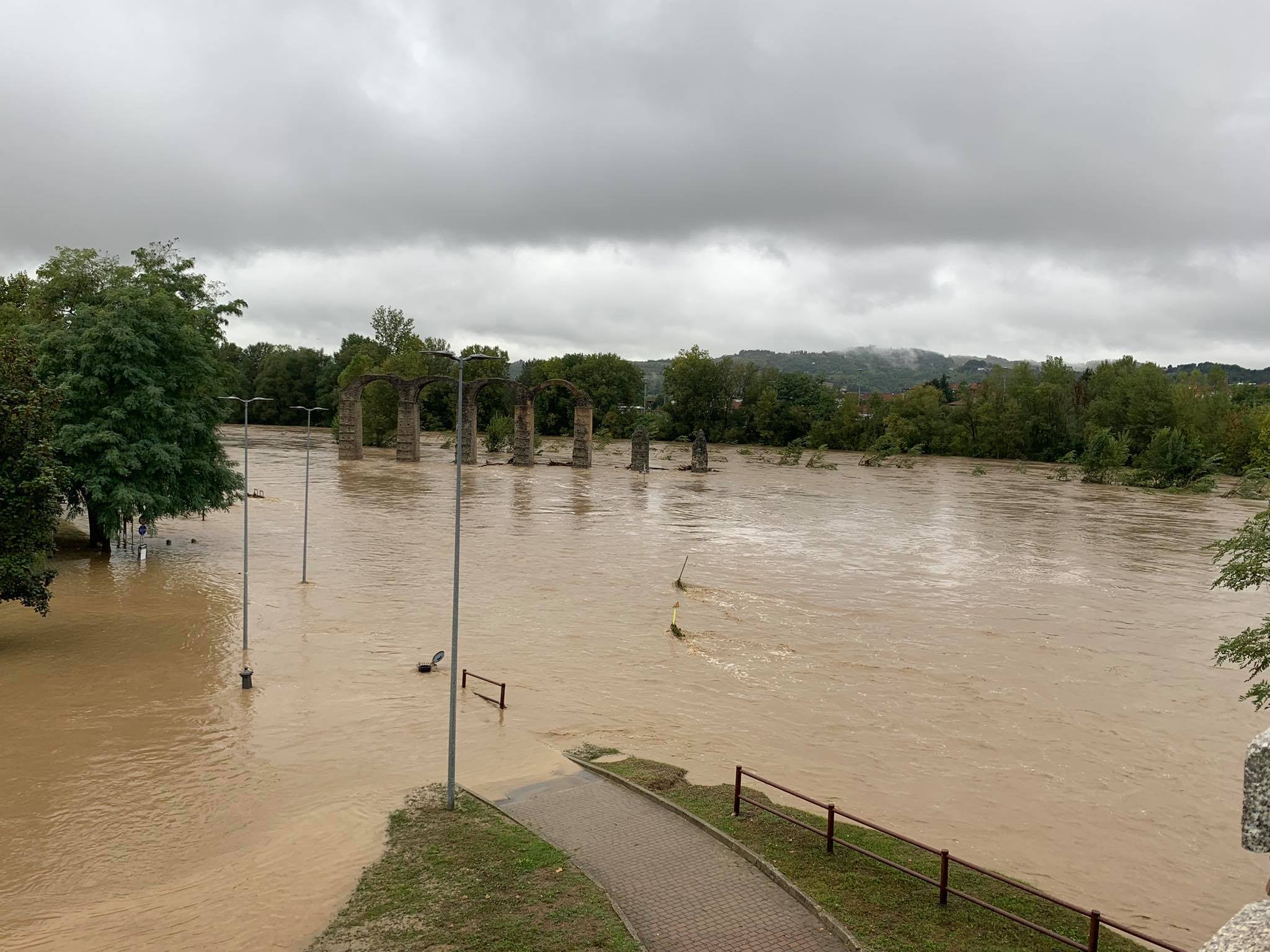 Allerta meteo: la situazione dei fiumi in provincia di Alessandria
