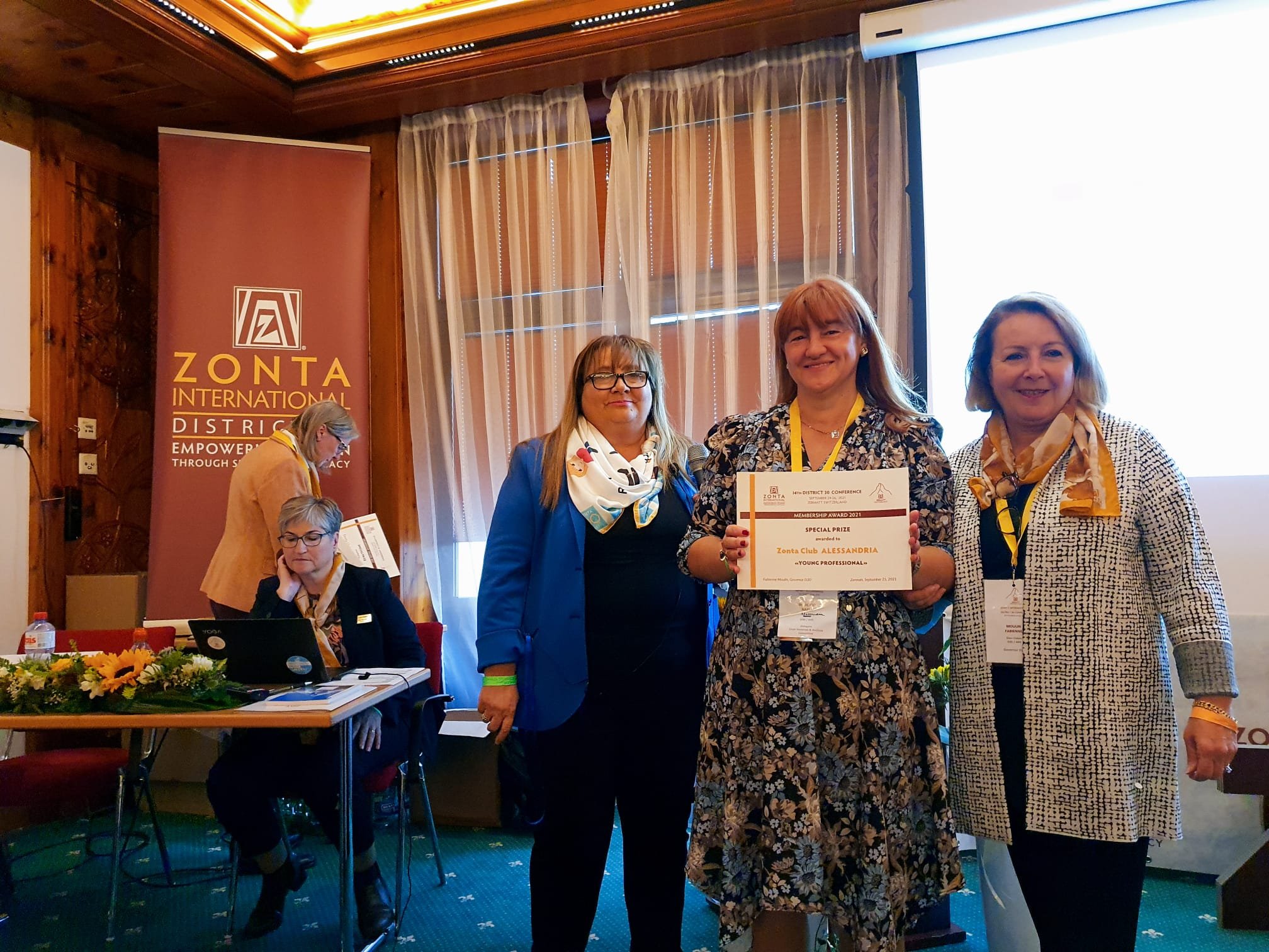 Zonta Club Alessandria quattro volte sul podio per l’impegno a favore dei diritti delle donne