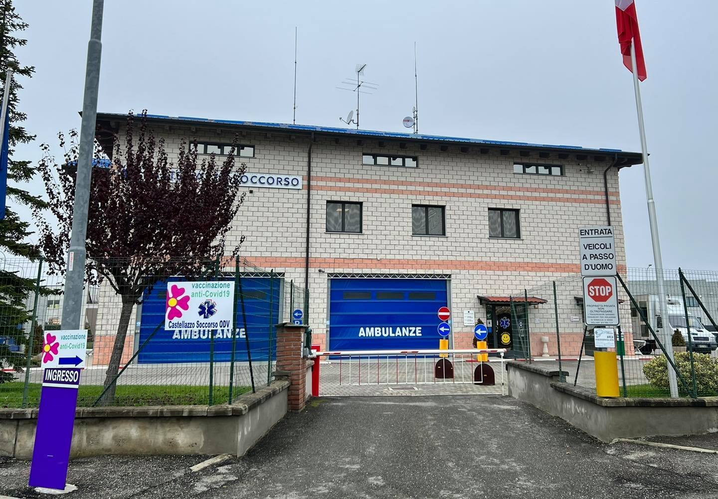 Castellazzo Soccorso: dal 22 novembre centro vaccinale aperto anche tre pomeriggi a settimana