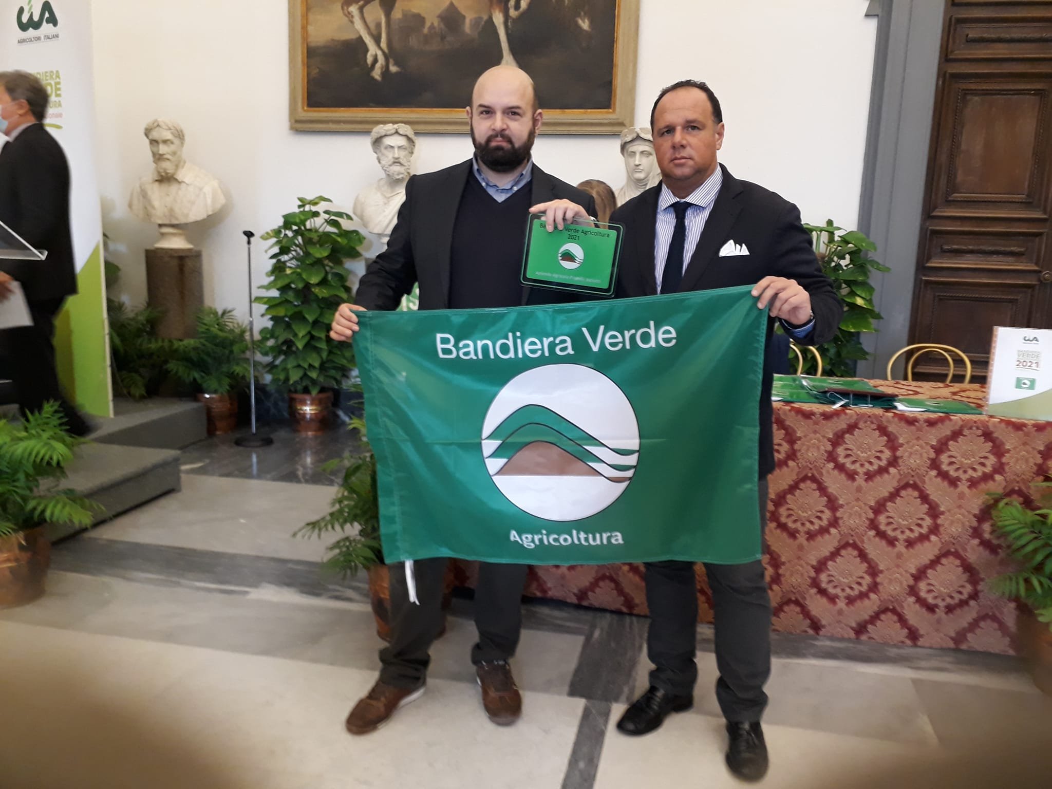 Grazie alla loro app per gestire l’attività agricola i fratelli Vanotti vincono la Bandiera Verde 2021 di Cia