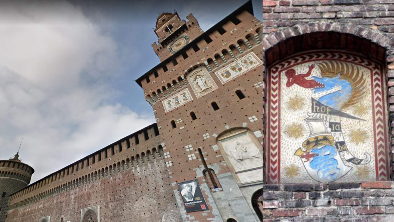 Lo stemma segreto del Castello Sforzesco e la sua macabra leggenda