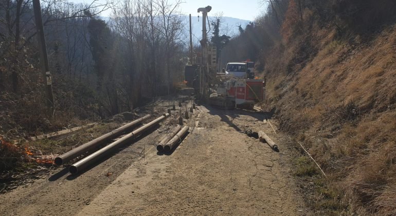 Al via i lavori per il ripristino e consolidamento strada Valle Benazzo