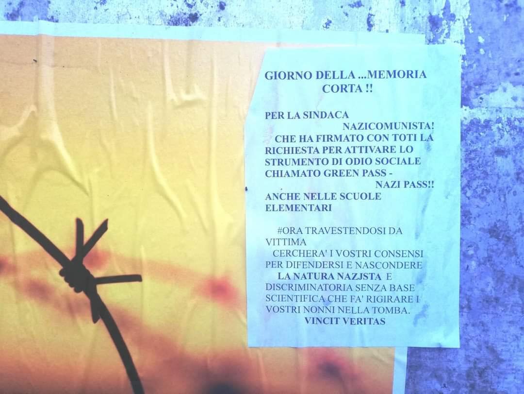 I No Green Pass attaccano il sindaco di Rossiglione: “Una nazicomunista che incita all’odio sociale”