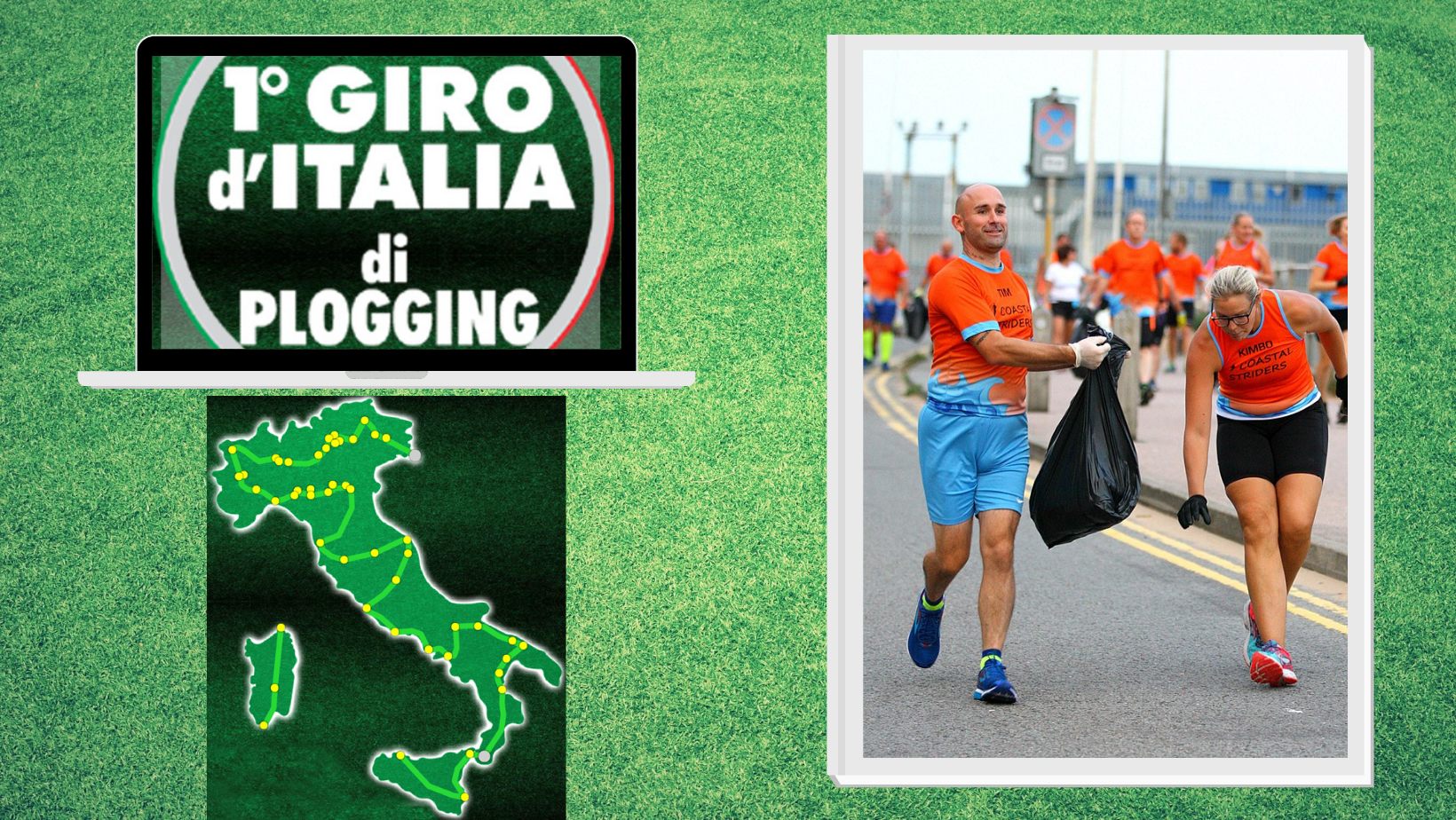 Giro d’Italia di plogging: l’ecosostenibilità diventa uno sport