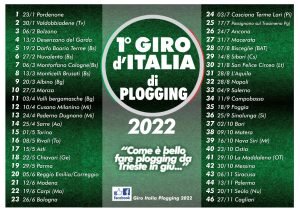 giro italia plogging 2022